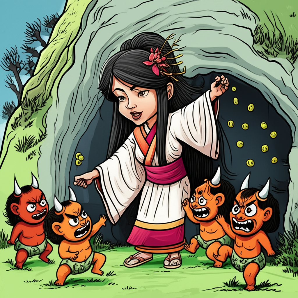 Amaterasu and the Oath of Setsubun: A Tale of Light and Renewal