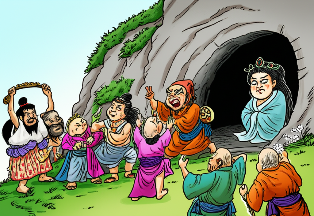 Amaterasu’s Cave: A Tale from Ancient Japan