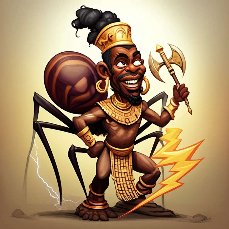 Anansi and the Oath of Shango’s Thunder: A Tale of Wit and the Sky’s Fury