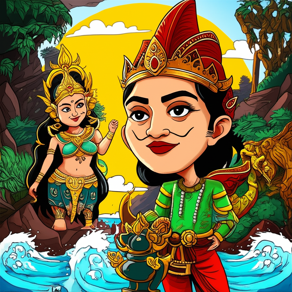 Ande-Ande Lumut and the Dance of Pantai Selatan