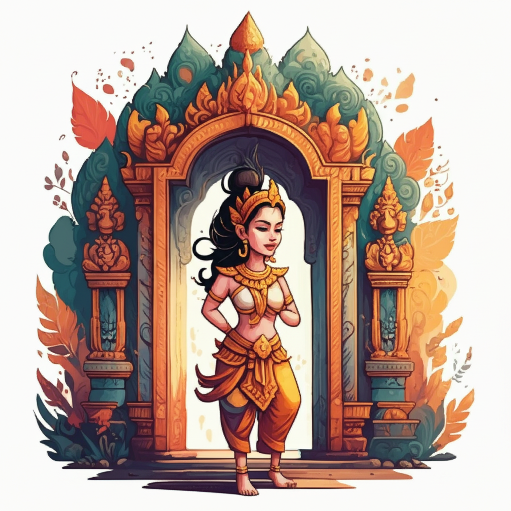 Apsara and the Gate of Dawn: Echoes of Ancient Lore