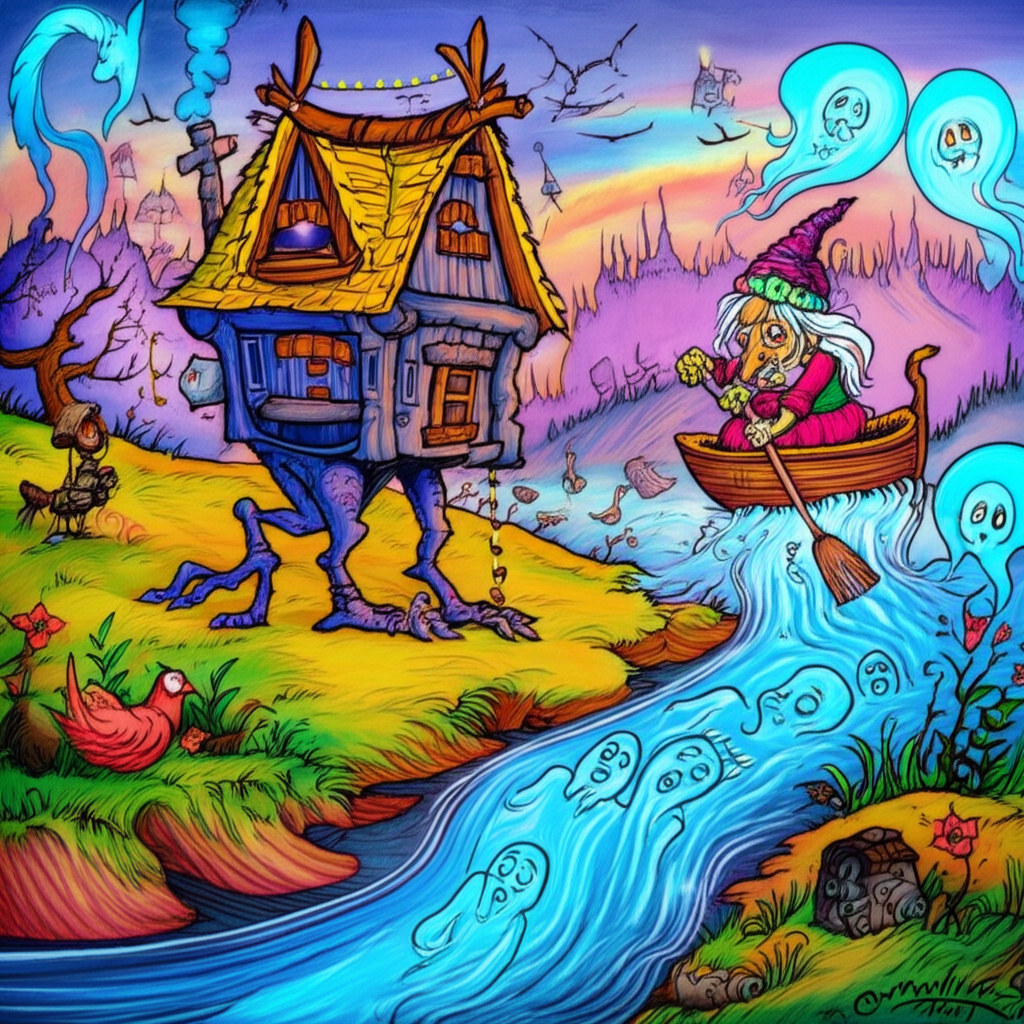 Baba Yaga and the River of Souls: A Journey Through Ancient Slavic Imagination