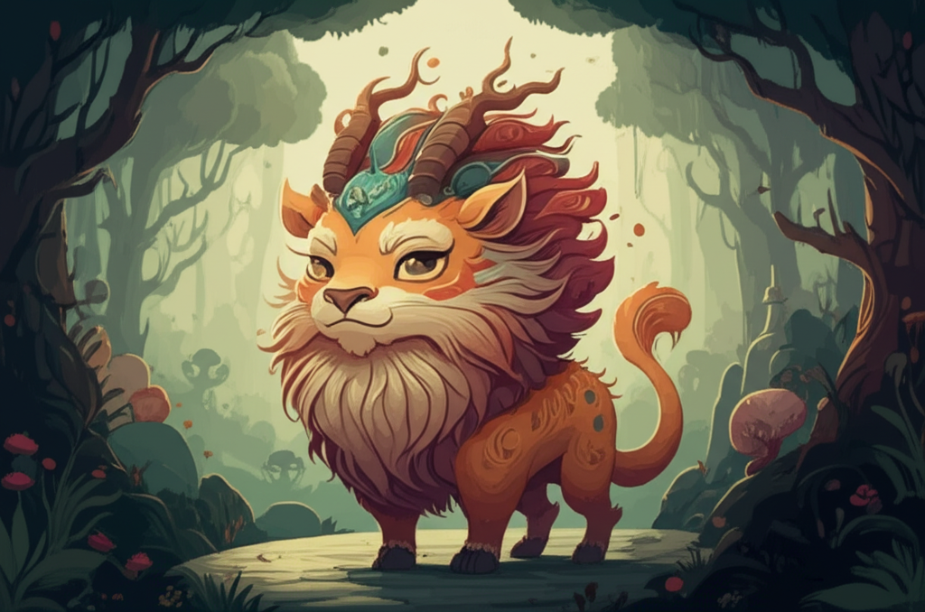 Bai Ze and the Forest of Shadows: A Journey into Ancient Chinese Folklore