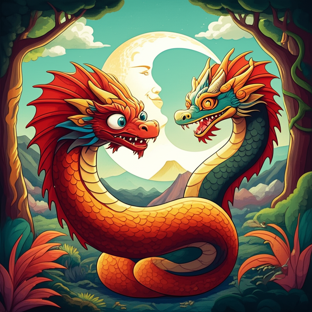 Bakunawa and the Moon: A Prophecy Whispered from Mount Makiling