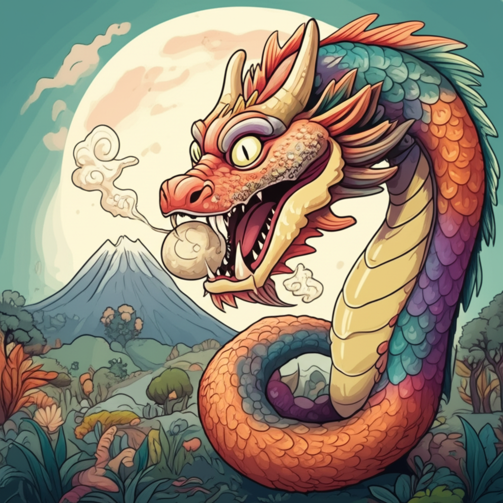 Bakunawa and the Moon: Aftermath of Mount Makiling