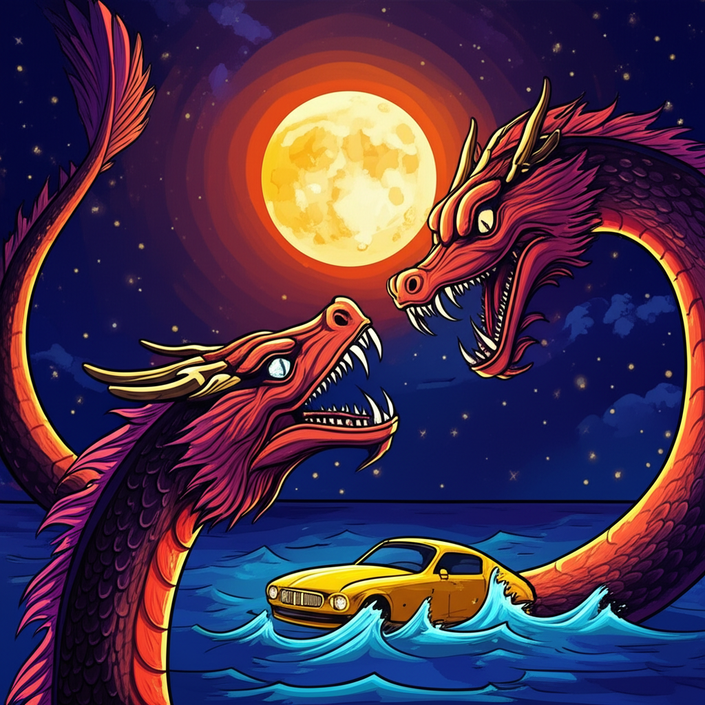 Bakunawa and the Moon: Weaving the Visayas Seas