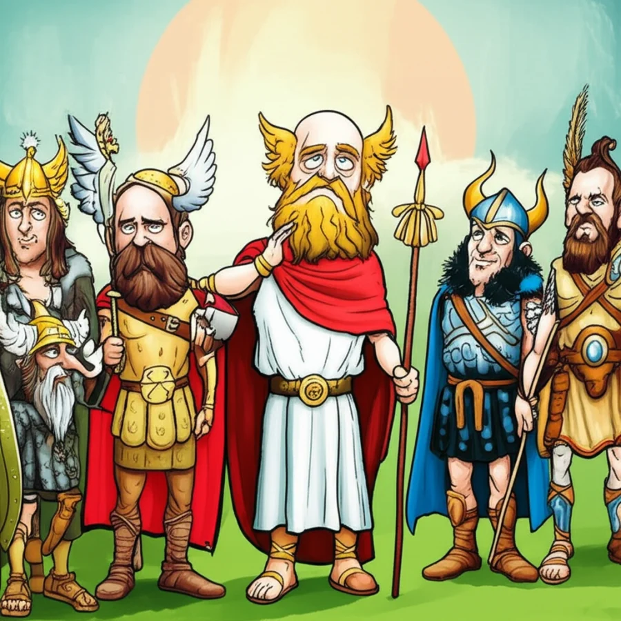 Baldr and the Trial of the Aesir-Vanir War: A Tale from Norse Mythology