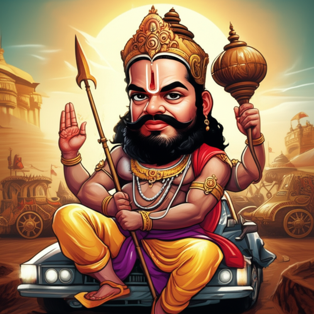 Brahma and the Echoes of the Kurukshetra Battlefield: A Mythic Tale of Creation and Conflict