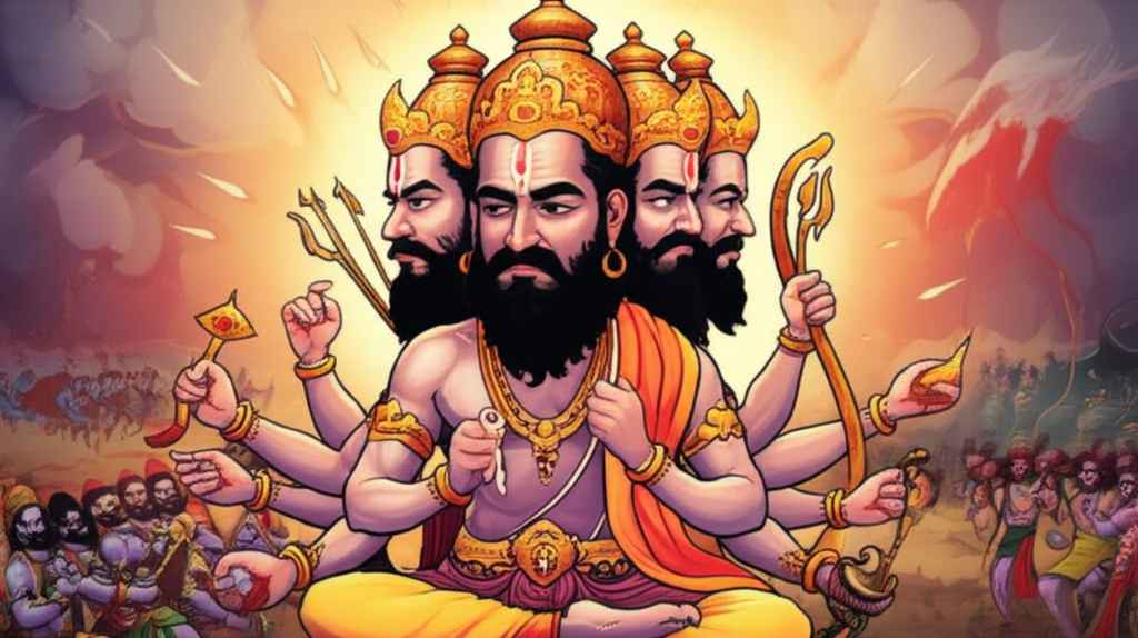 Brahma and the War of Ramayana Episodes