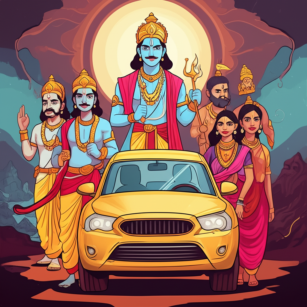 Chandra and the Journey of Mahabharata Episodes: A Tale from Ancient India