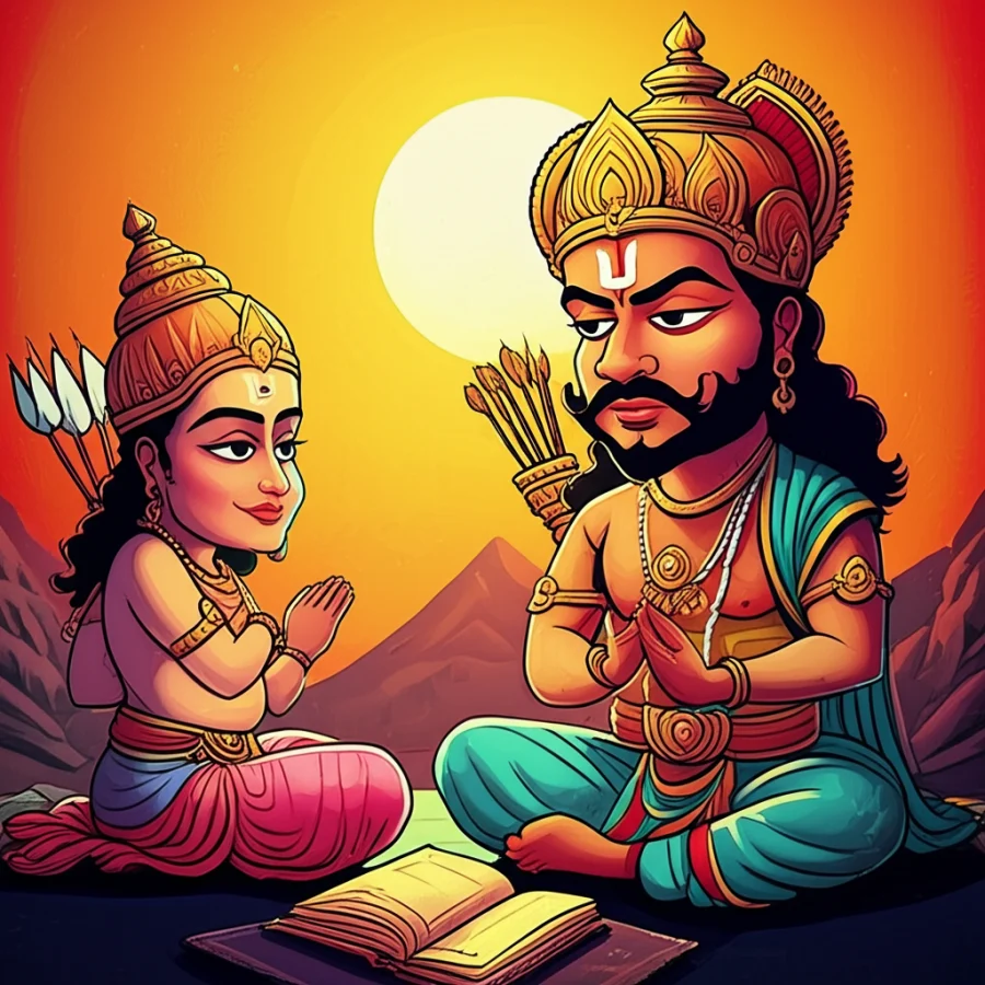 Chandra and the Oath of Ramayana Episodes: A Story from the Indian Subcontinent