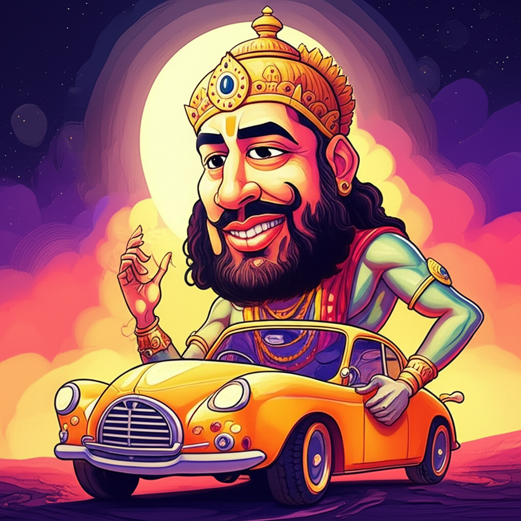 Chandra and the War of Gita Discourse: A Tale from Ancient Lore