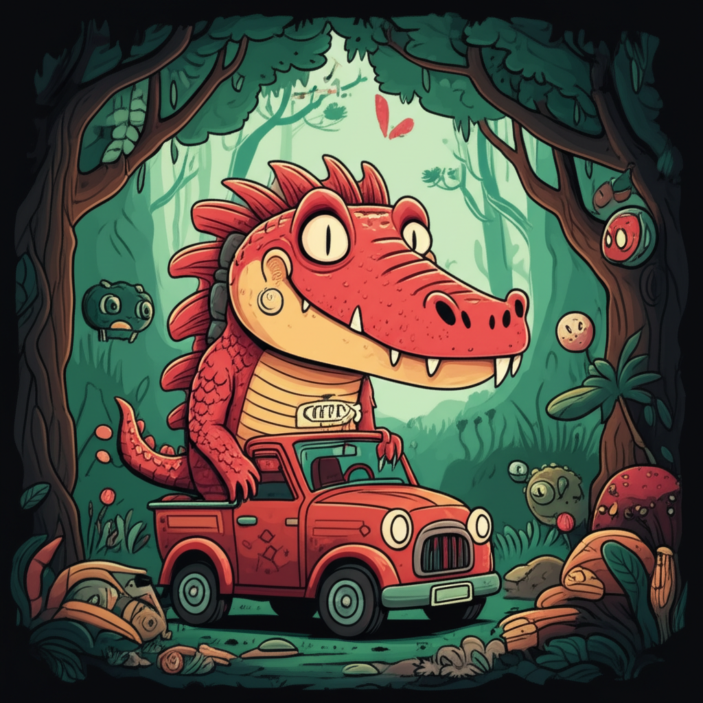 Cipactli and the Forest of Shadows