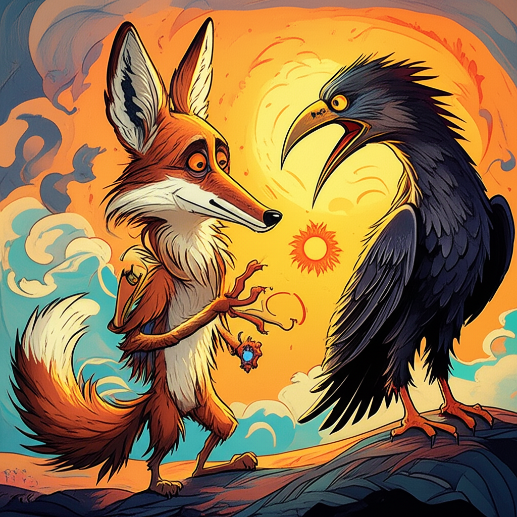Coyote and the Raven: A Tale of the Northwest Coast