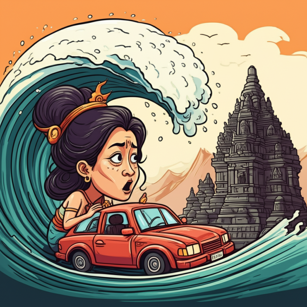 Dayang Sumbi and the Wave of Prambanan: A Tale of Fate and Creation