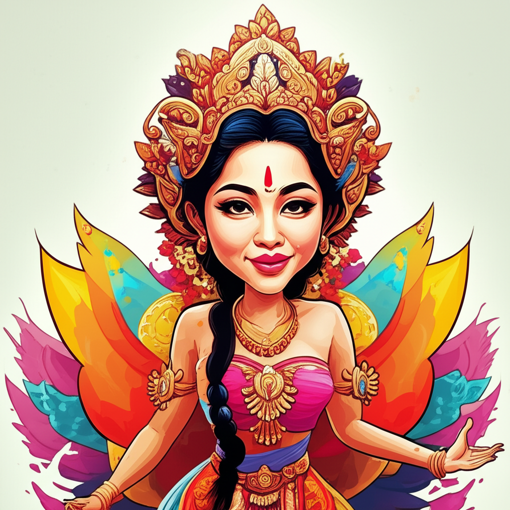 Dewi Sri and the Crown of Pantai Selatan: A Tale of Balance and Sustenance