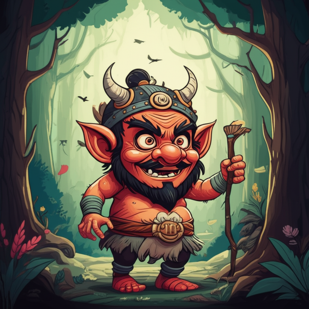 Dokkaebi and the Forest of Shadows: A Glimpse into Korean Folklore