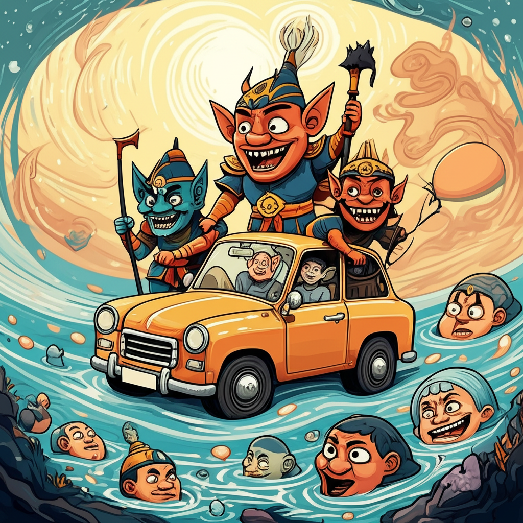 Dokkaebi and the River of Souls: A Glimpse into Ancient Korean Imagination