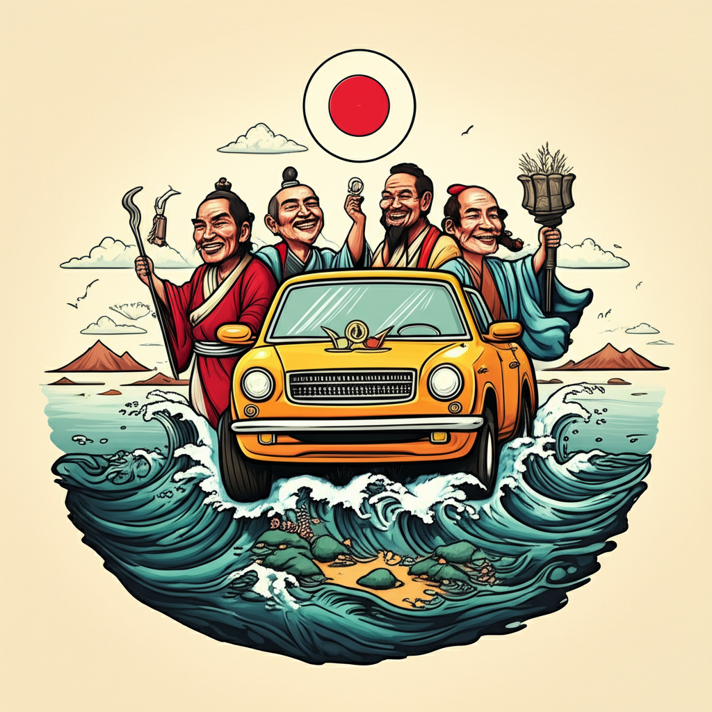 Echoes of the Celestial Realm: The Genesis of Islands After Takama-ga-hara