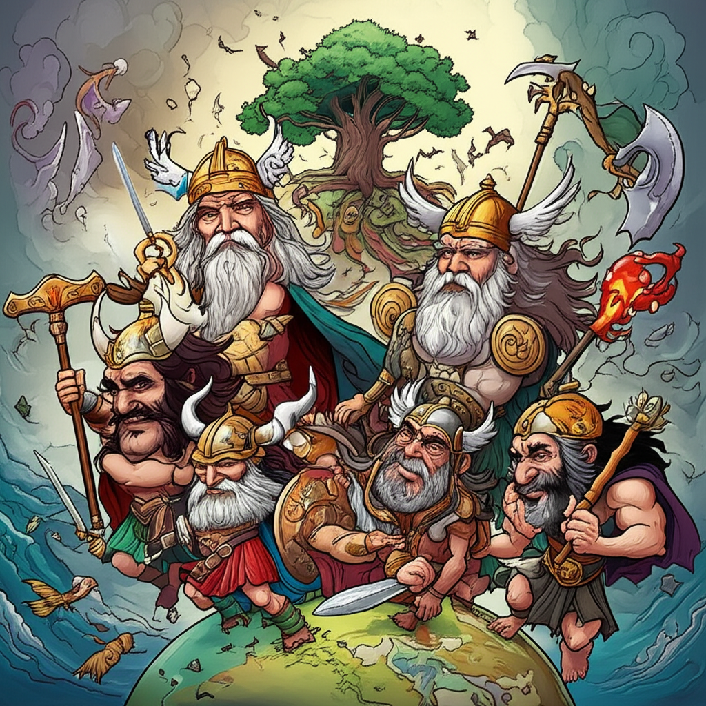 Echoes of the First Strife: The Aesir-Vanir War and the Dawn of Midgard