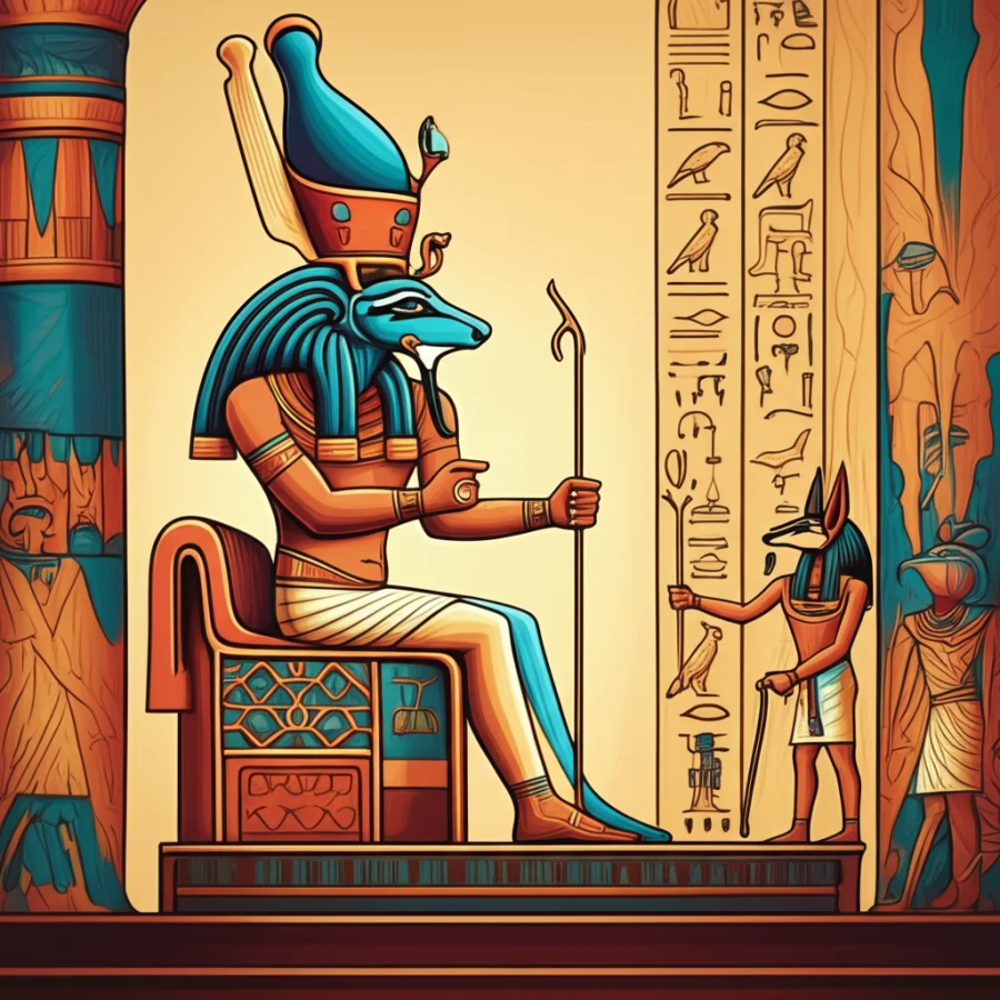 Echoes of the Nile: Amun and the Trial of Osiris