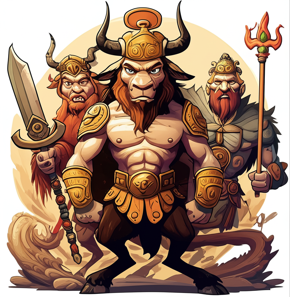 Guardians of Delphi: The Echo of the Minotaur