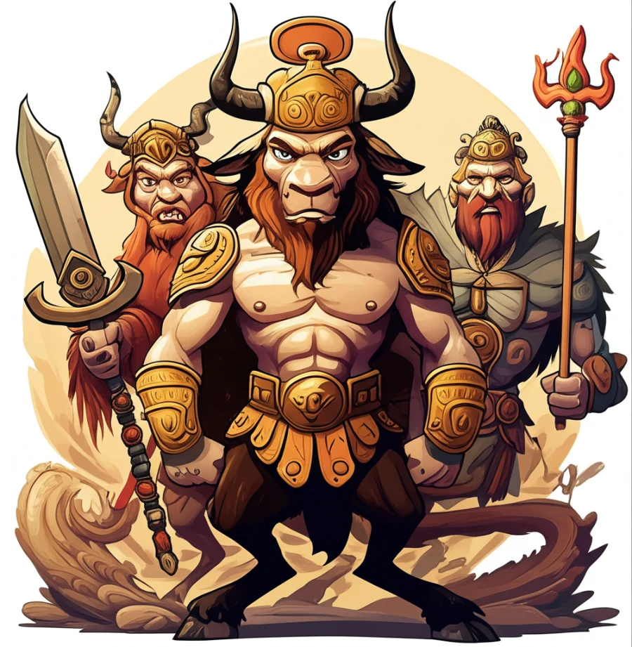 Guardians of Delphi: The Echo of the Minotaur