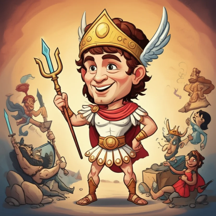 Hermes and the Gigantomachy: A Tale from Ancient Greece