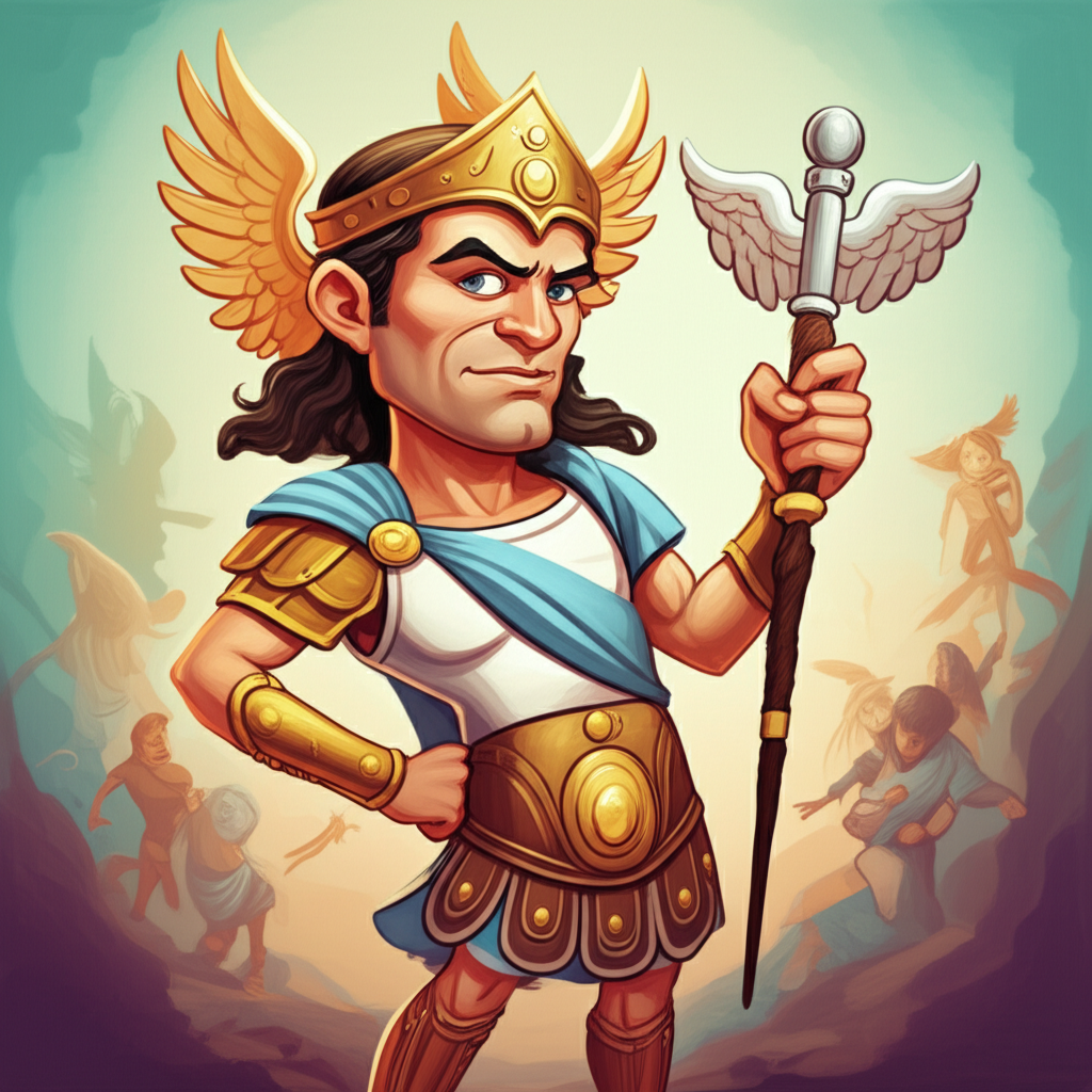 Hermes and the Oath of Titanomachy: A Tale from Ancient Greece