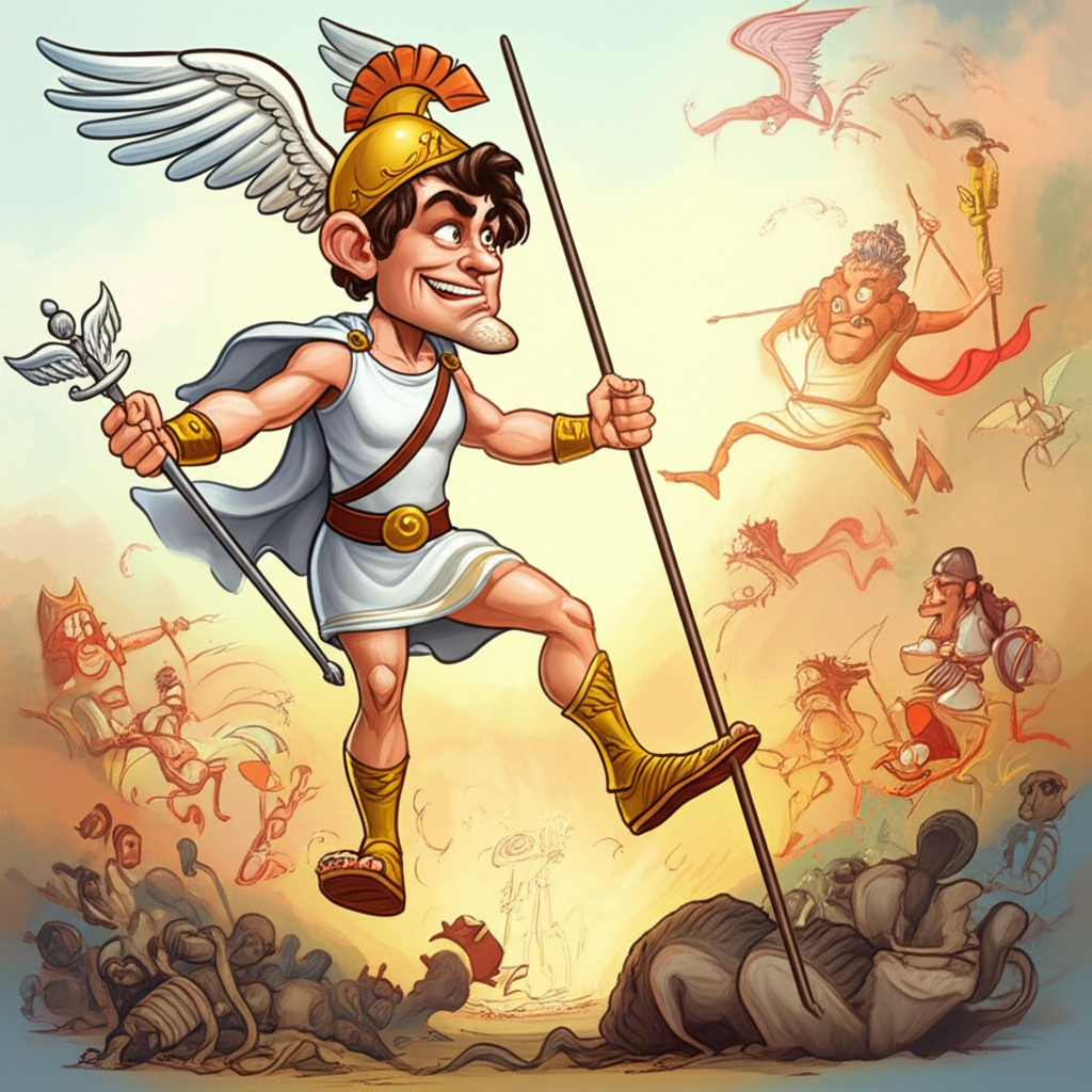 Hermes and the Titanomachy: A Tale from Ancient Greece