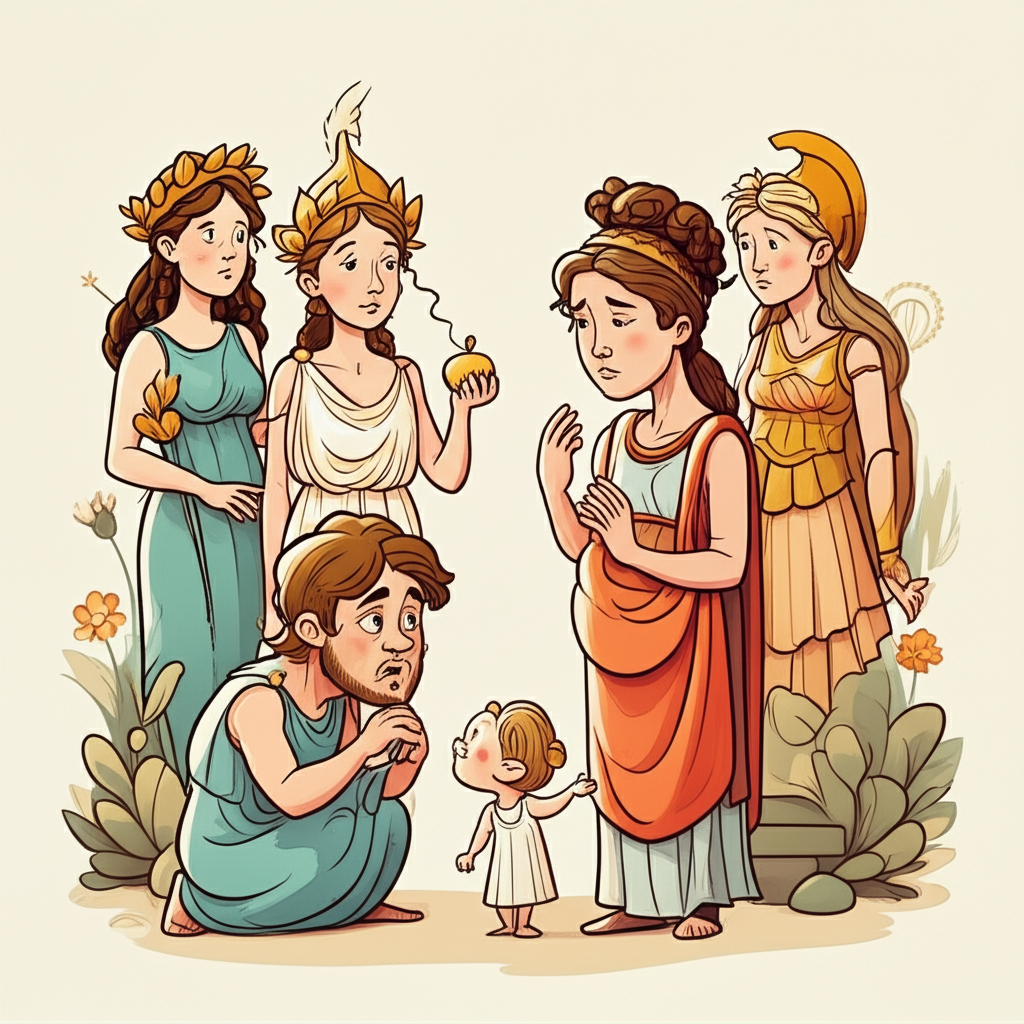 Hestia and the Oath of Judgment of Paris