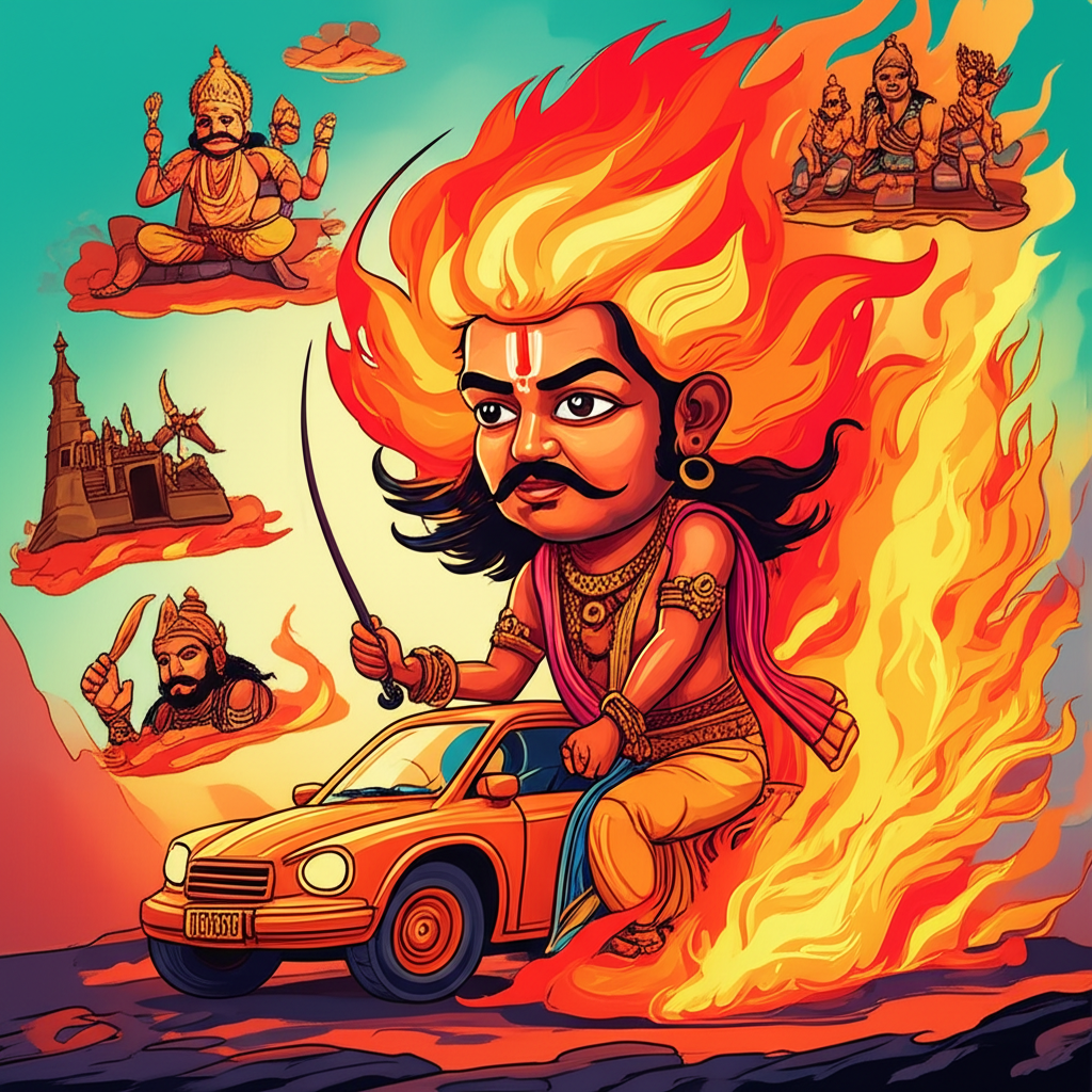 Of Flame and Fate: Agni’s Journey Through the Mahabharata
