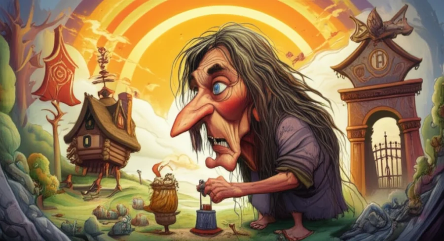 Of course. Here is a detailed, narrative-style article about Baba Yaga and the Gate of Dawn, structured according to your requirements.