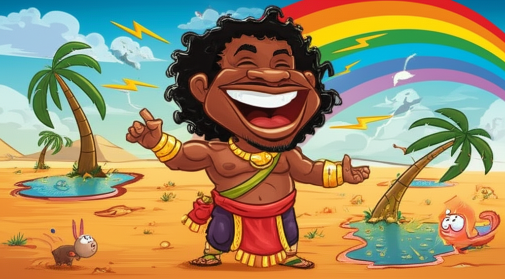 Shango’s Thunder Tales: Echoes from the Sahara’s Fading Oasis