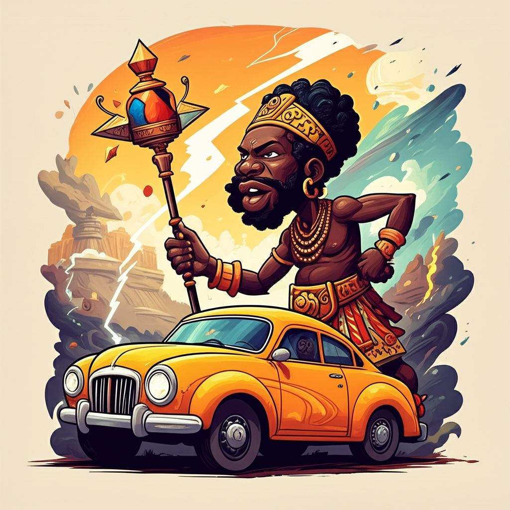 Shango’s Thunder Tales: Echoes of the Yoruba Realms