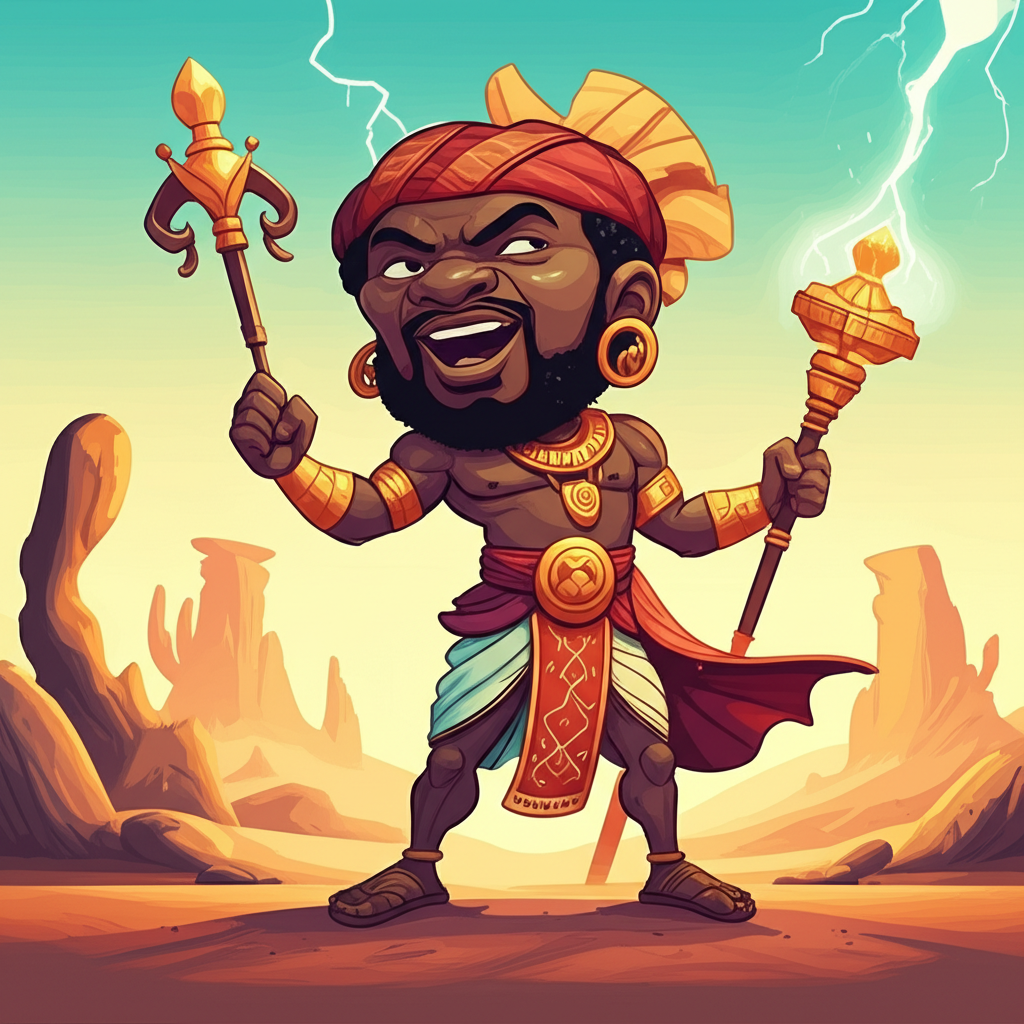 Shango’s Thunder Tales: Prophecy of Sahara Oasis