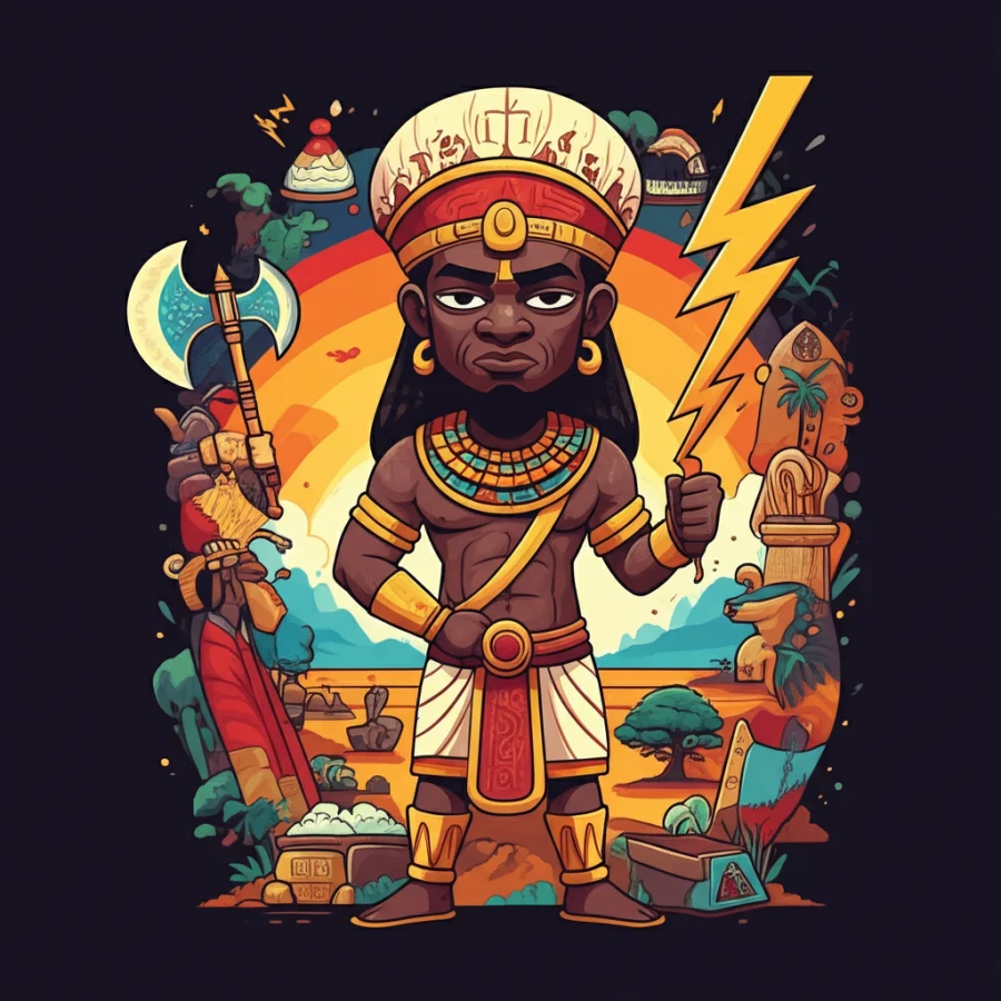 Shango’s Thunder Tales: Prophecy of the Nile Valley