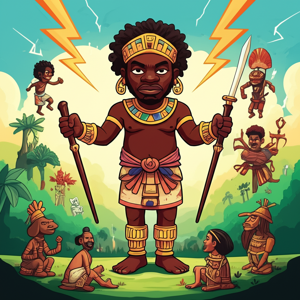Shango’s Thunder Tales: Songs of Ashanti Forests