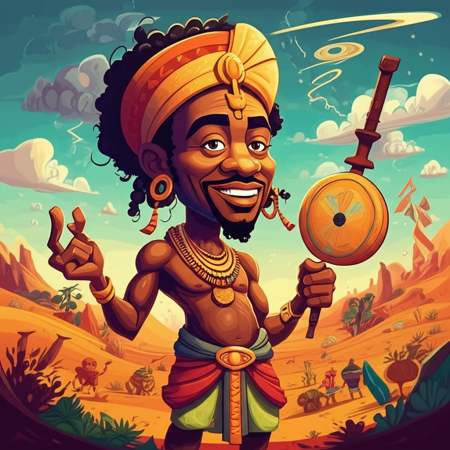 Shango’s Thunder Tales: Songs of Sahara Oasis
