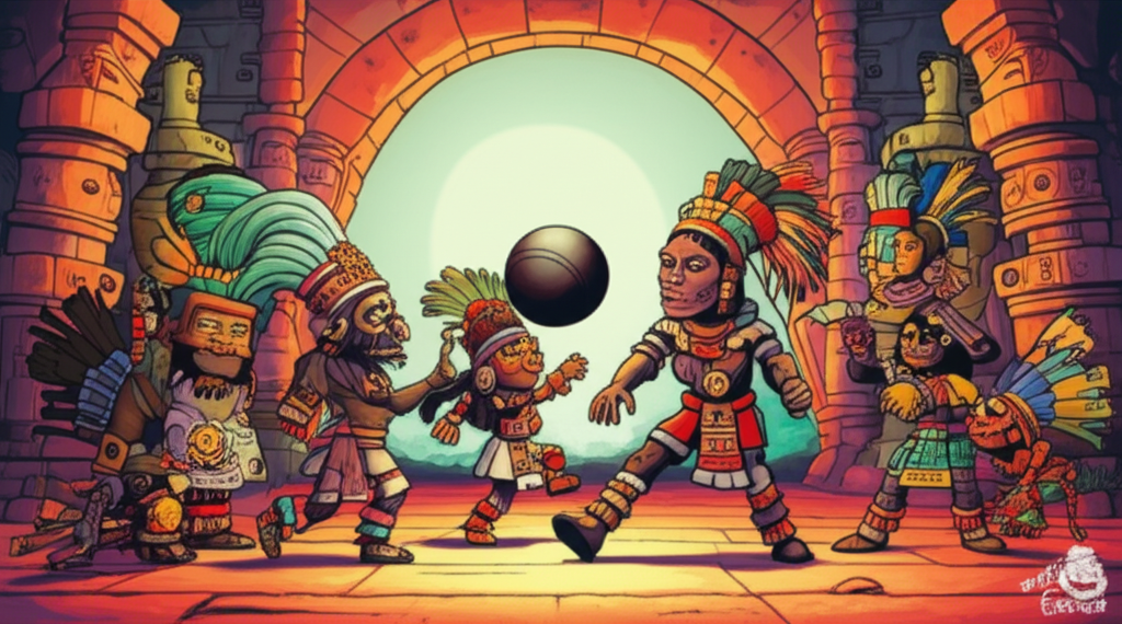 The Ballgame of Xibalba: A Mayan Echo of Life, Death, and Destiny