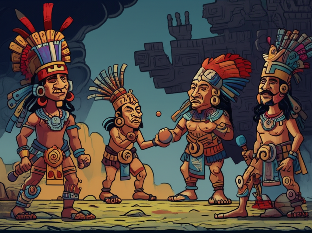 The Ballgame of the Underworld: Echoes of Tenochtitlan