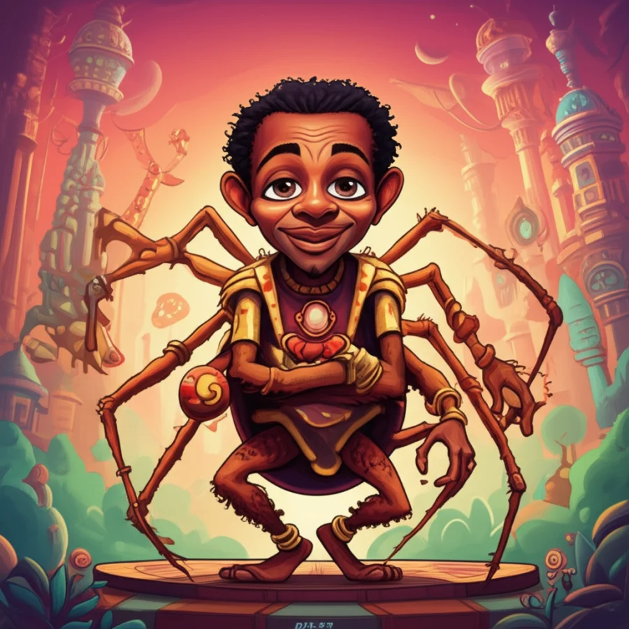 The Chronicle of Anansi and the Sacred City: A Tale from the Griot’s Tongue