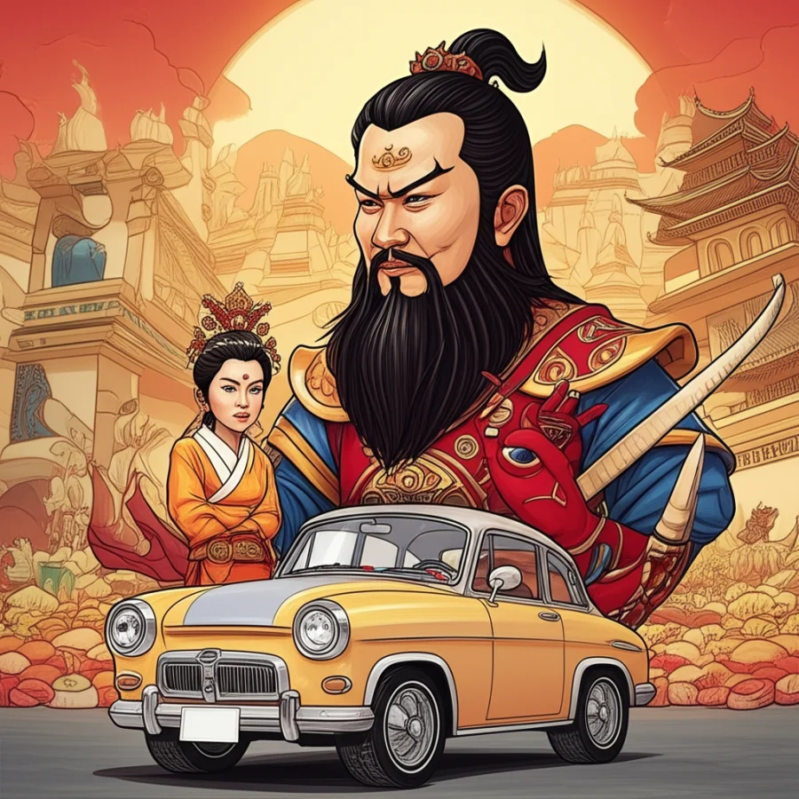 The Chronicle of Erlang Shen and the Sacred City: A Glimpse into Ancient Chinese Cosmology
