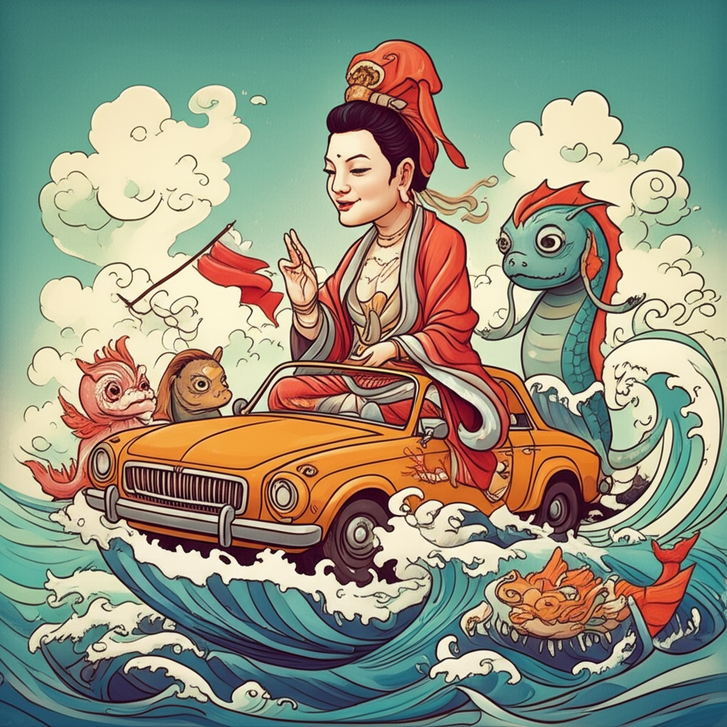 The Chronicle of Guanyin and the Forgotten Sea: Echoes of Ancient Lore
