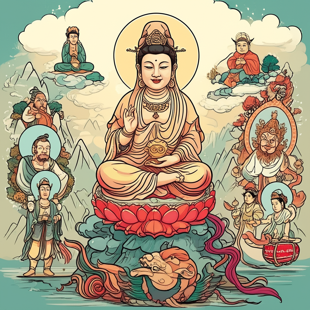The Chronicle of Guanyin and the Sacred Mountain: A Tale of Compassion and Transformation