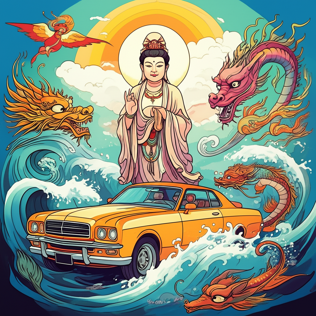 The Chronicle of Guanyin and the Sacred Sea: Echoes of Ancient Lore