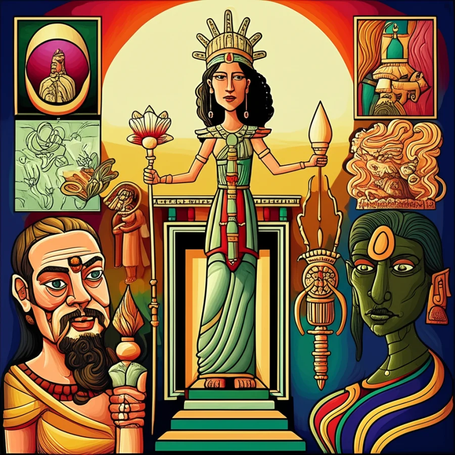 The Descent of Inanna: A Journey to the Underworld and the Prophecy of Eridu