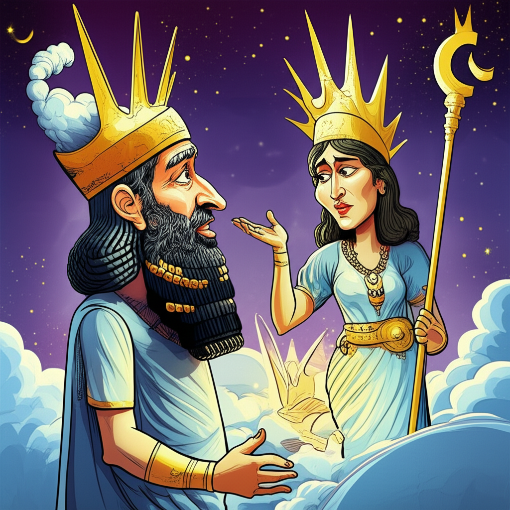 The Descent of Inanna: A Mesopotamian Tale of Power, Loss, and Rebirth