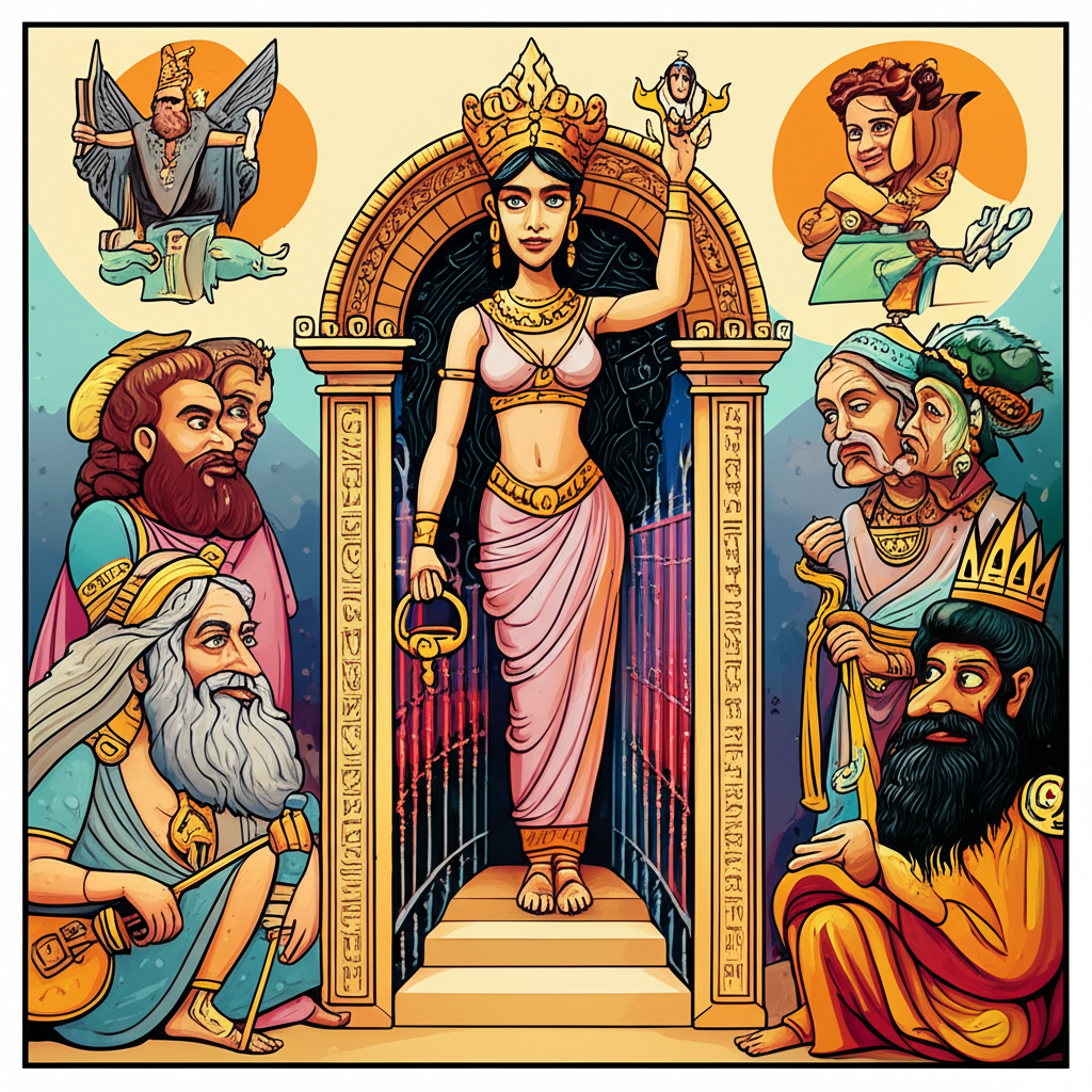 The Descent of Inanna: Echoes from Ancient Mesopotamia