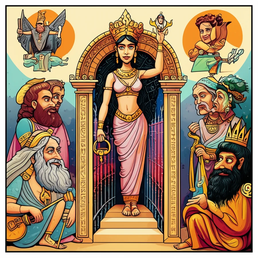 The Descent of Inanna: Echoes from Ancient Mesopotamia